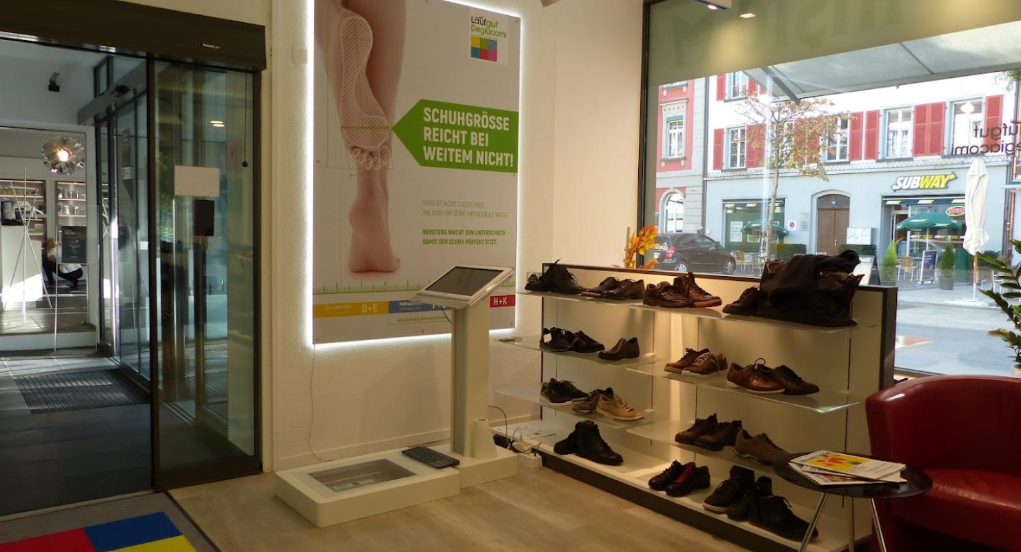 Laufgut Degiacomi Chur - Spezialschuhe | Schuhtechnik | Laufanalyse - Second-Hand-Kleidung in Graubünden