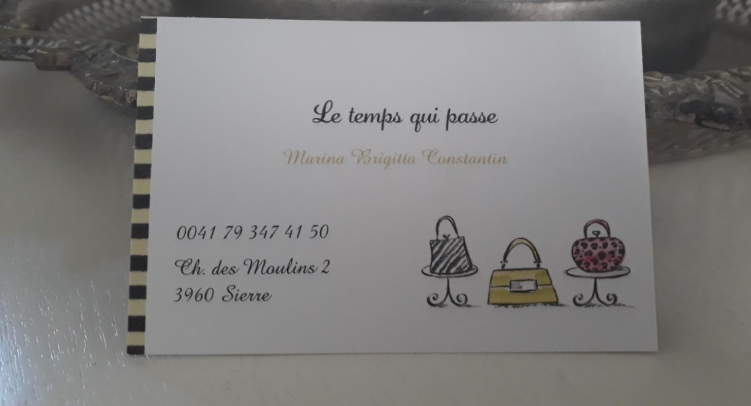 Le temps qui passe - Second-hand Clothing in Valais