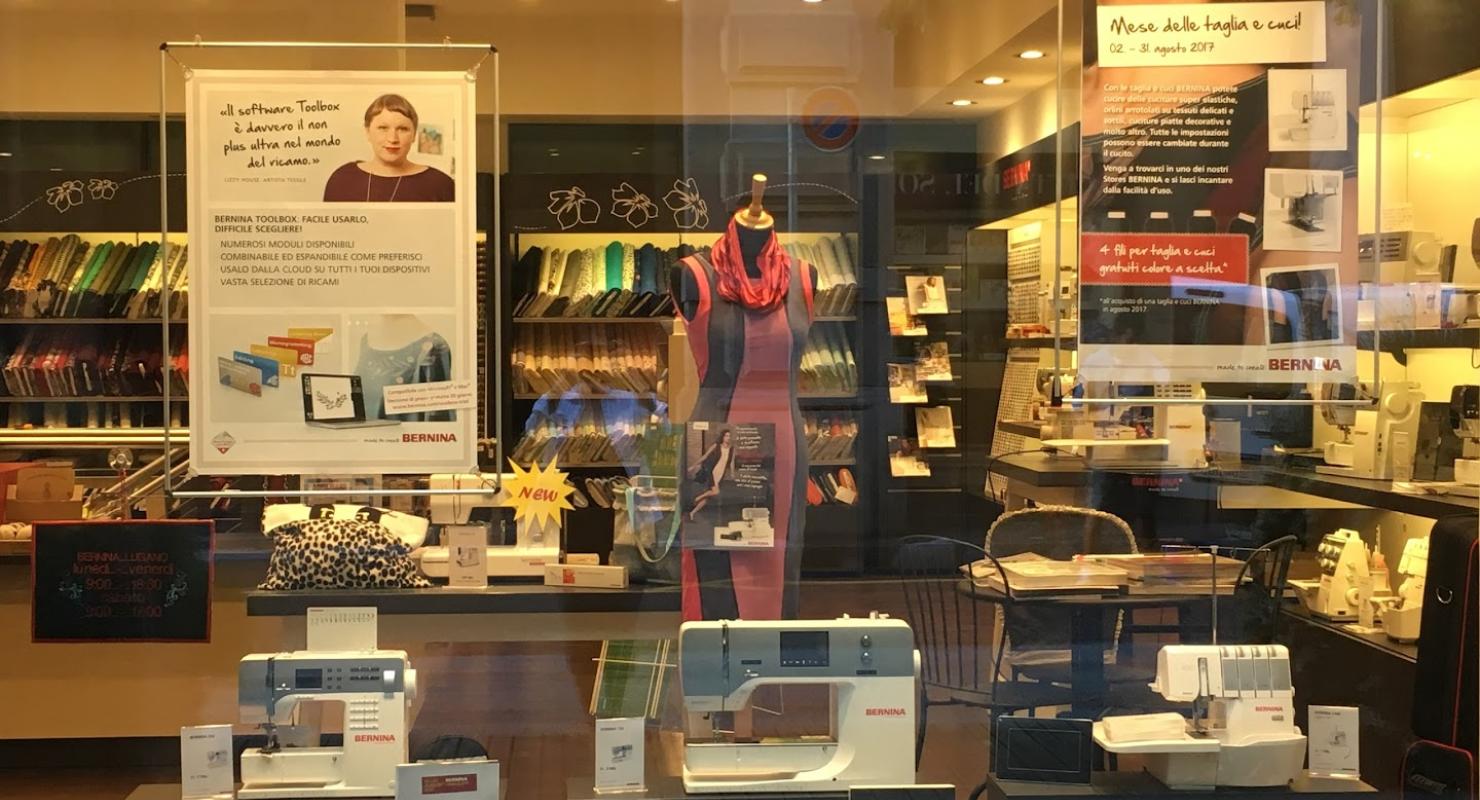 Bernina Lugano - Riparazione e modifica in Ticino