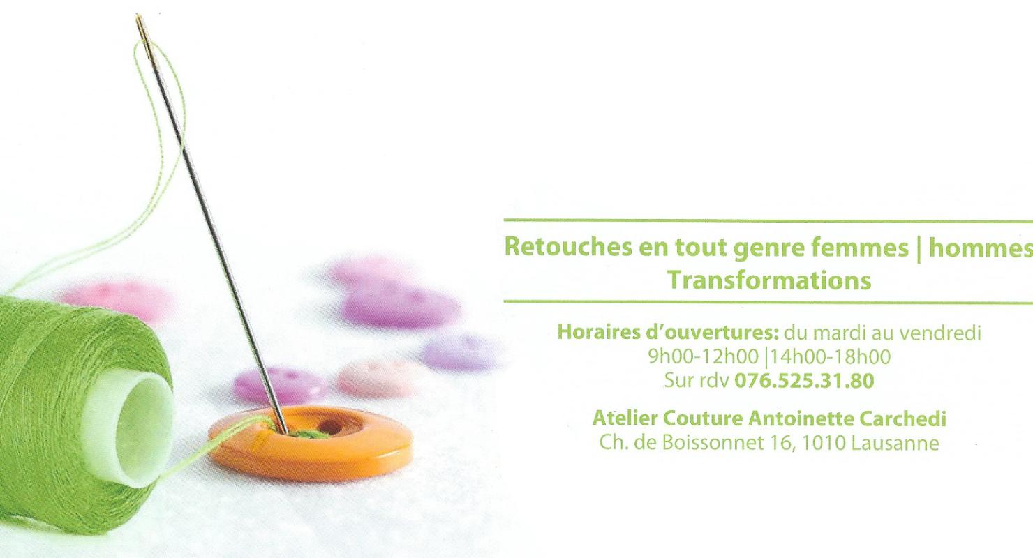 Atelier Couture Antoinette Carchedi - Repair & Alteration in Vaud