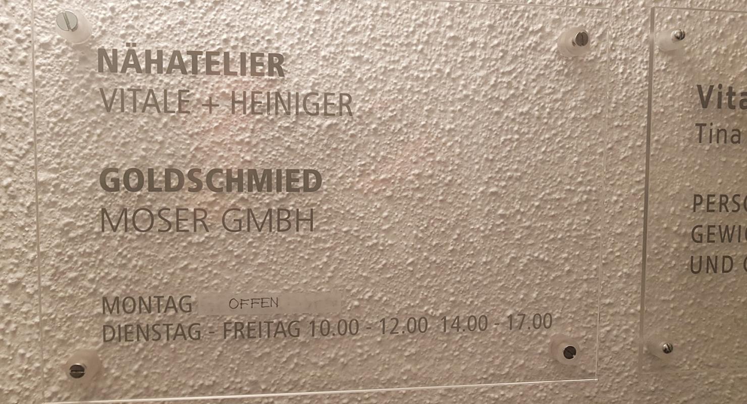 Nähatelier Vitale und Heiniger - Moda upcycled in Berna