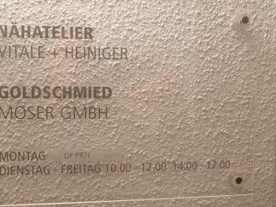 Nähatelier Vitale und Heiniger - Moda upcycled a Berna