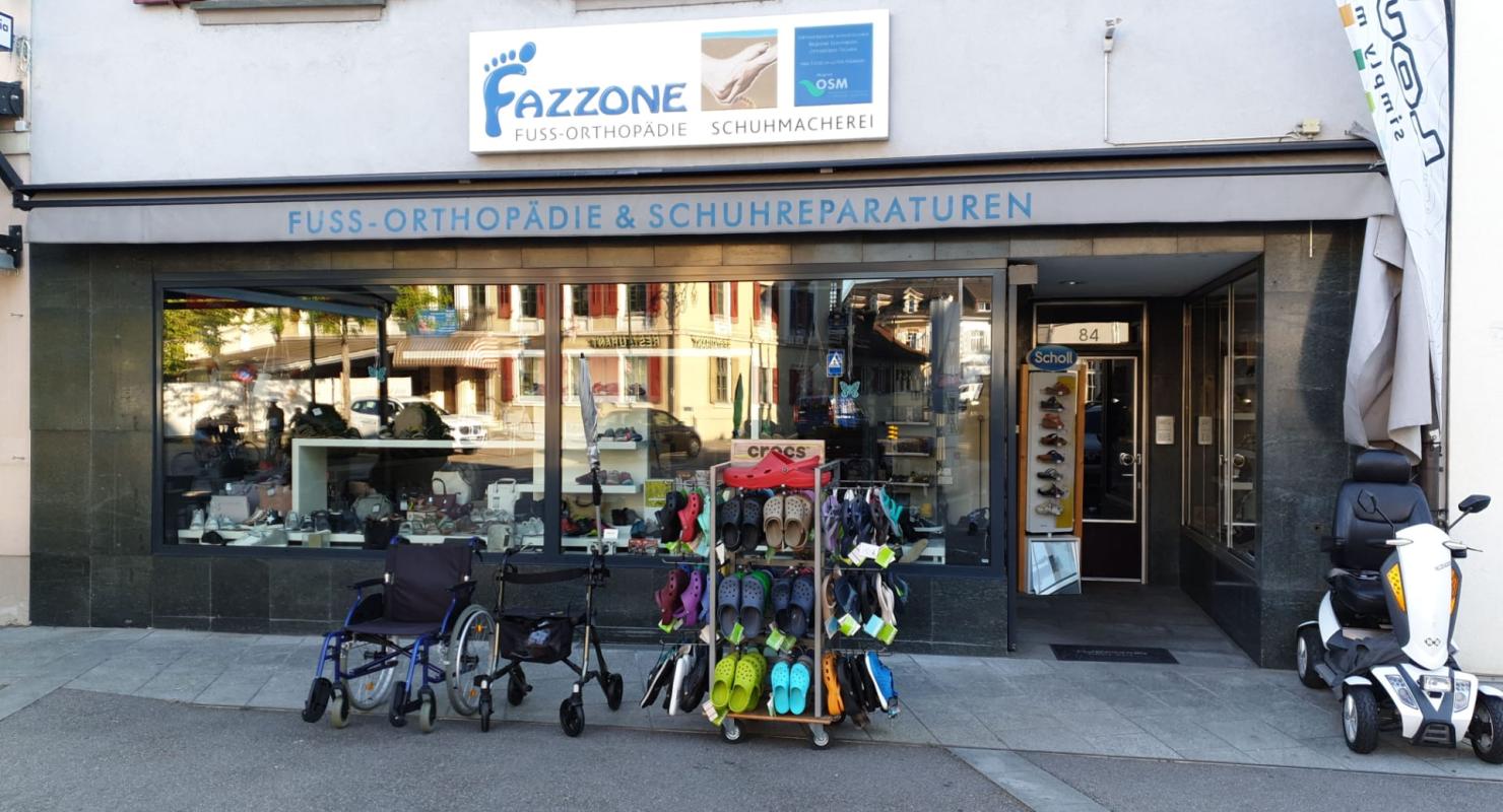 Fazzone Fuss-Orthopädie - Second-Hand-Kleidung in Basel-Land